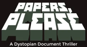 Logotipo de Papers, Please