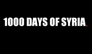 Logotipo de 1000 días de Siria
