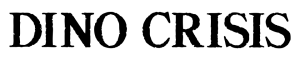 Logotipo de Dino Crisis