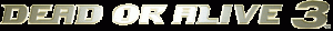Logotipo de Dead or Alive 3