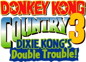 Logotipo de Donkey Kong Country 3: Dixie Kong’s Double Trouble!