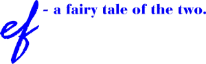 Logotipo de Ef: A Fairy Tale of the Two