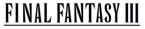 Logotipo de Final Fantasy III