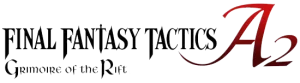 Logotipo de Final Fantasy Tactics A2: Grimoire of the Rift