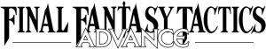 Logotipo de Final Fantasy Tactics Advance