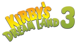 Logotipo de Kirby’s Dream Land 3