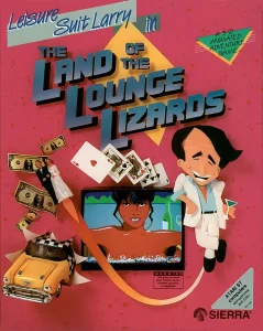 Logotipo de Leisure Suit Larry in the Land of the Lounge Lizards