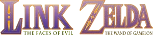 Logotipo de Link: The Faces of Evil y Zelda: The Wand of Gamelon