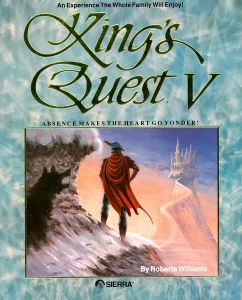Logotipo de King’s Quest V: Absence Makes the Heart Go Yonder!