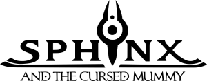 Logotipo de Sphinx y la maldita momia