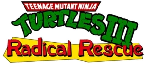 Logotipo de Teenage Mutant Ninja Turtles III: Radical Rescue