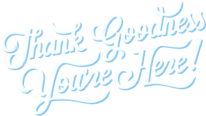 Logotipo de Thank Goodness You’re Here!