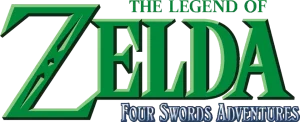 Logotipo de The Legend of Zelda: Four Swords Adventures